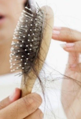 Symptom för håravfall